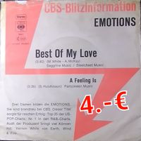 RAR 7&quot; Single Emotions G+ / Fair